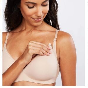 ON GOSSAMER NEXT TO NOTHING WIRELESS MATERNITY AND NURSING BRA